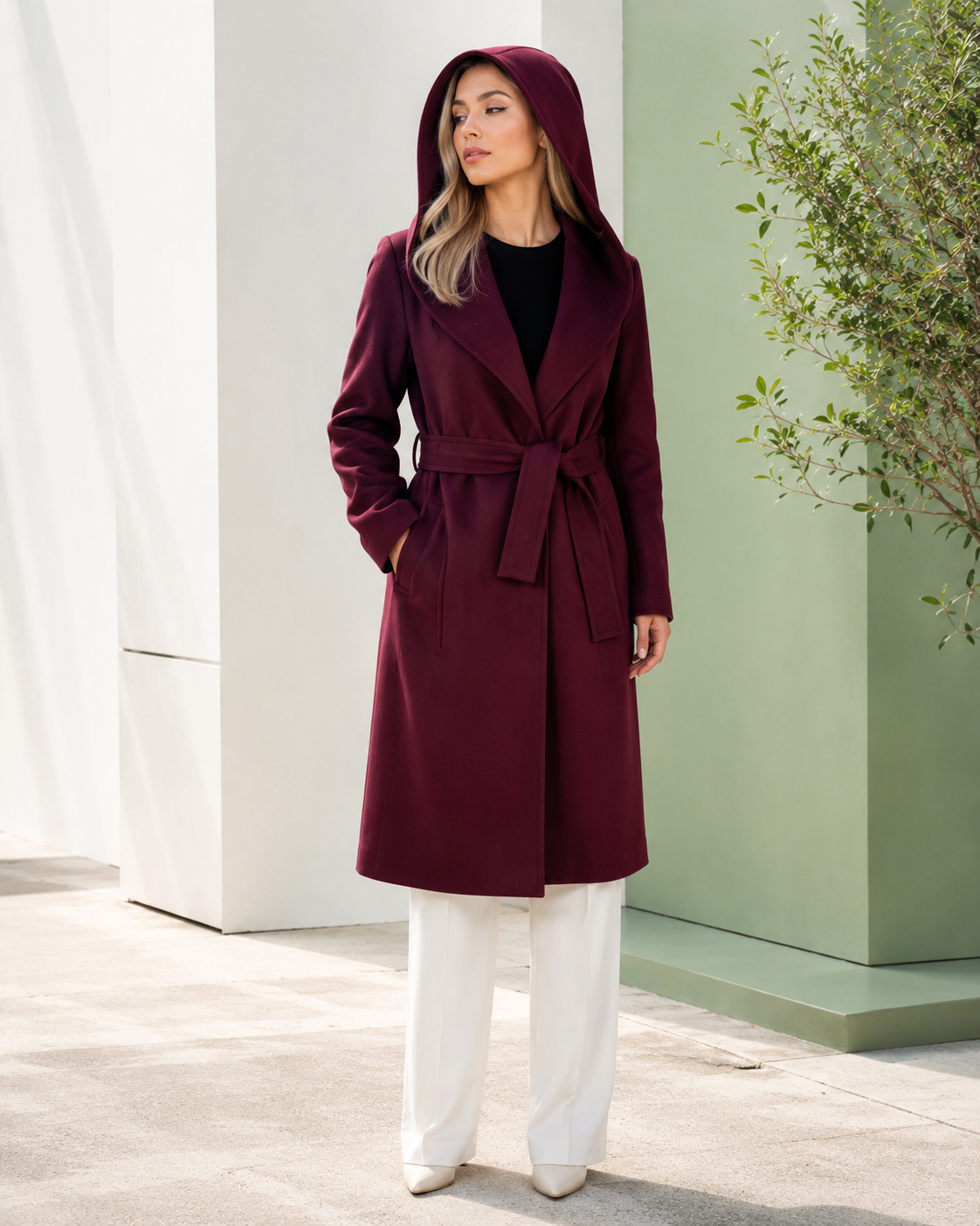 Cappotto Borgogna - immagine 2