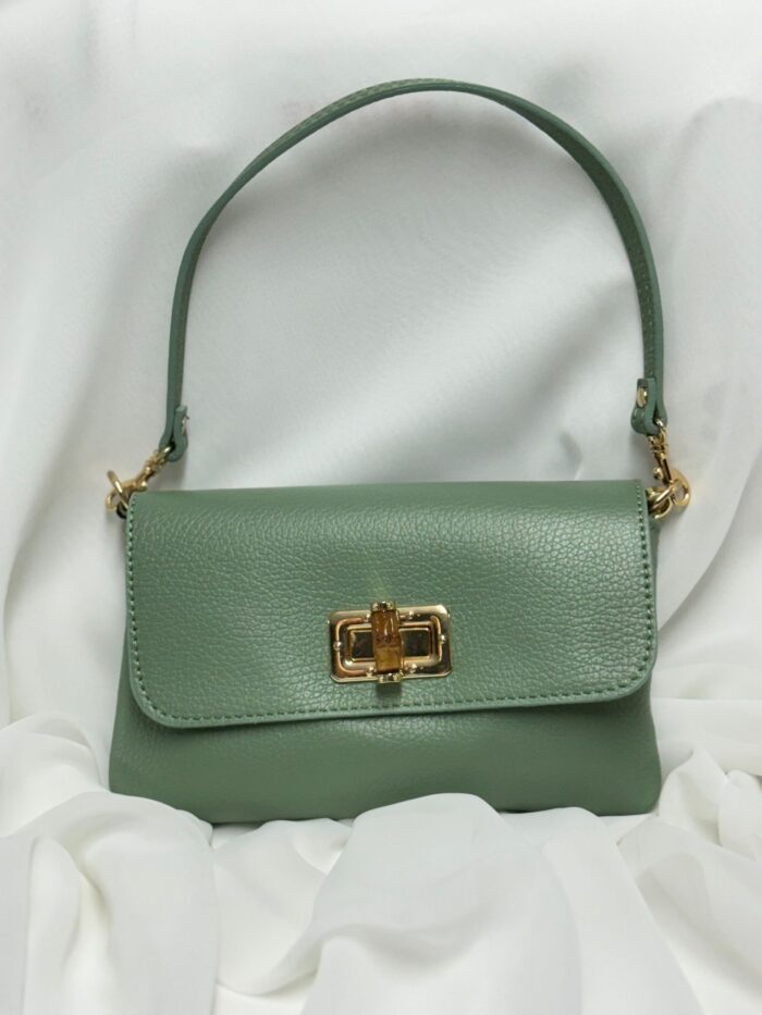 Borsa Matilde Verde Salvia