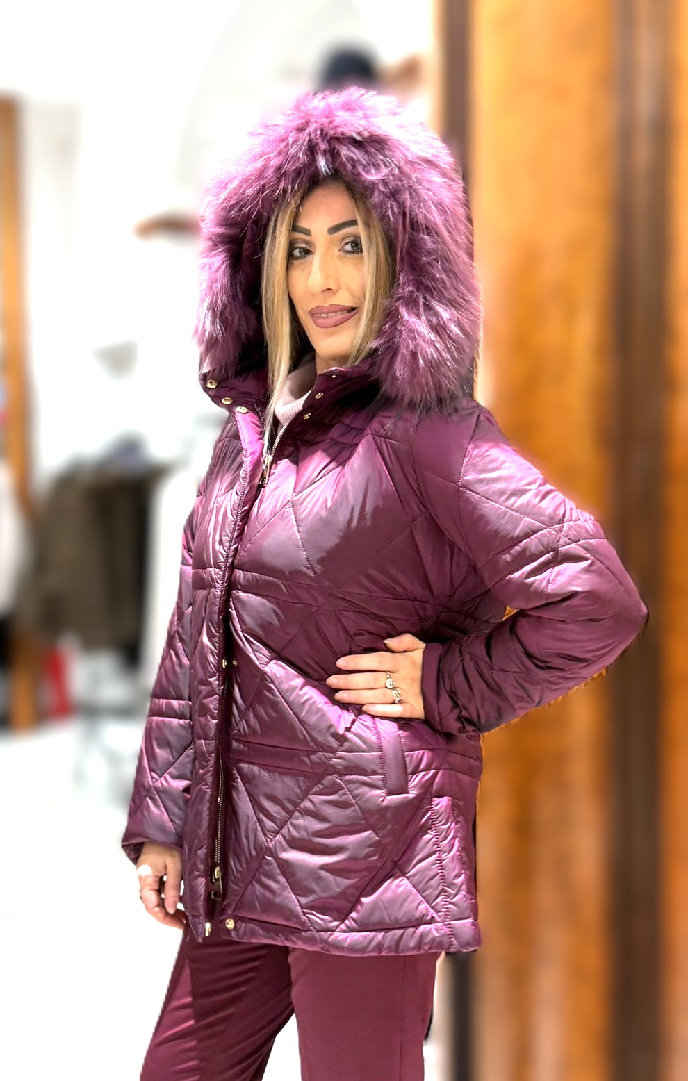 Piumino Tuerla Bordo - immagine 3