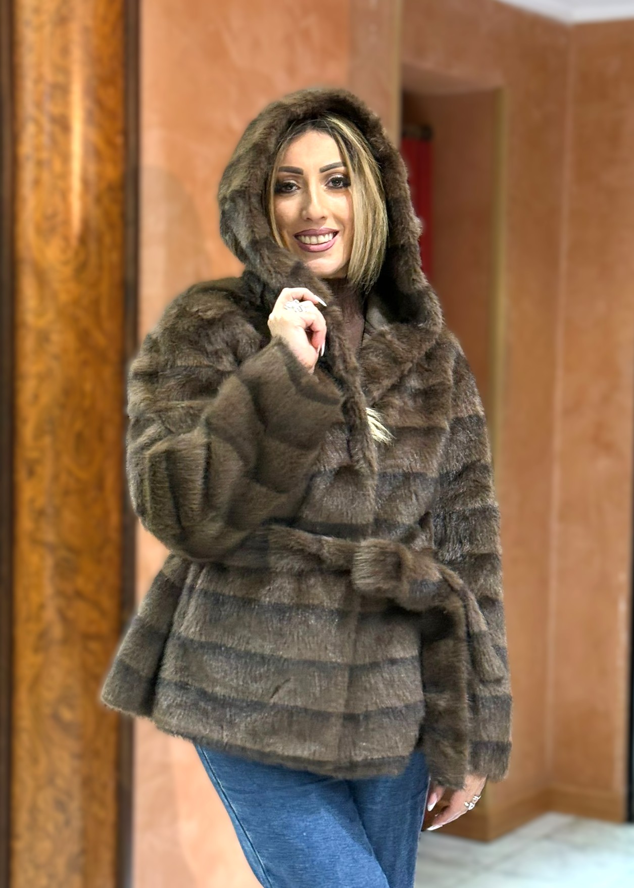 Giacca pelliccia Veronica - immagine 3